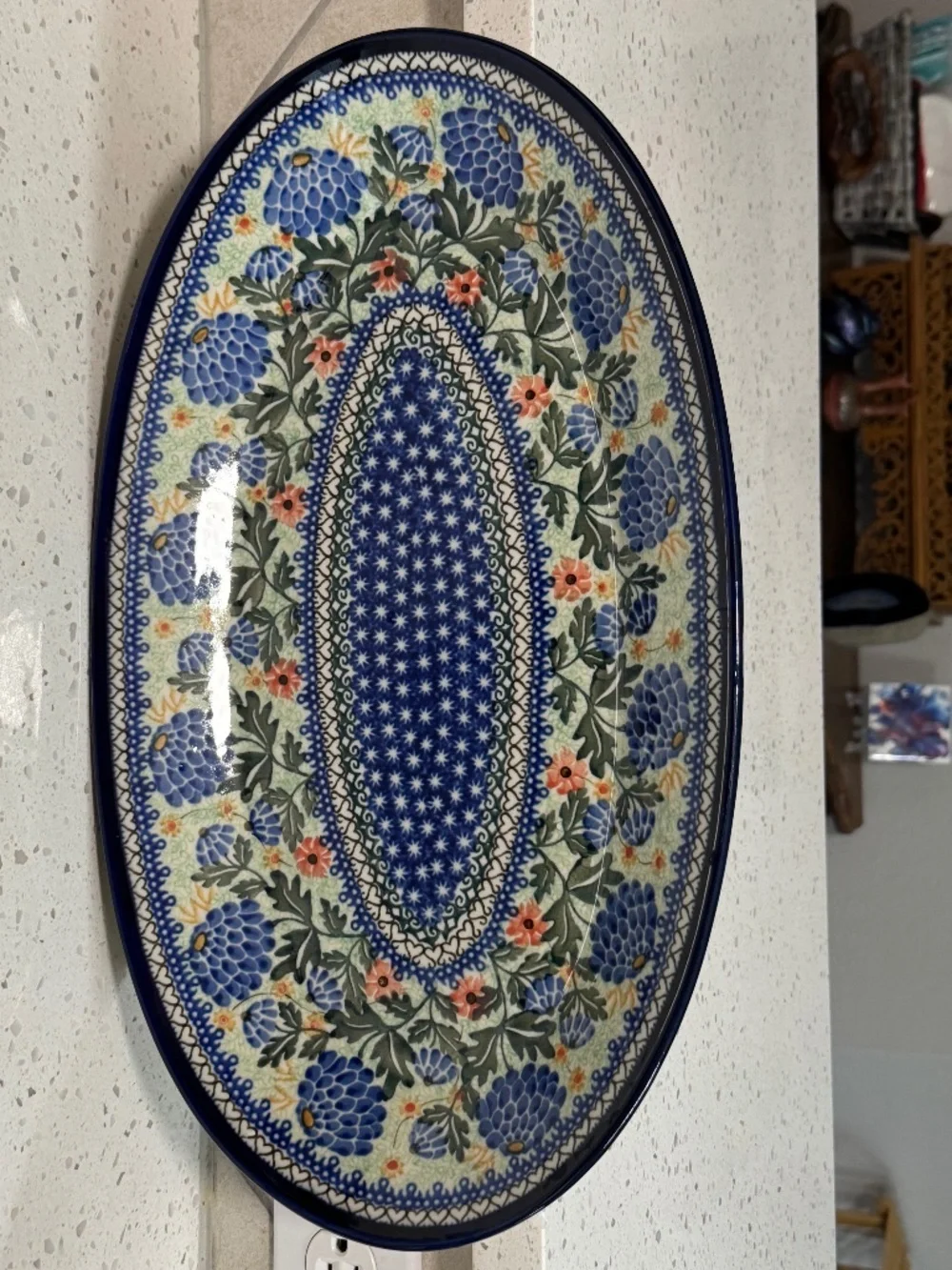 Unikat Polish Pottery Extra-Large Platter